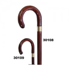 30108/30109 Round Wood Handle Stick/Ash Wood - Click Image to Close